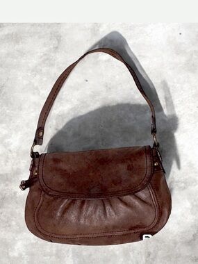 Fossil Vintage Shoulder Leather Brown Mini Bag